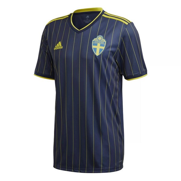 Camiseta Suecia 2ª Kit 2020 Azul